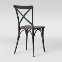 Set Of 2 Malden French Bistro Dining Chair Matte Black - Threshold™ 3 Set Of 2 Malden French Bistro Dining Chair Matte Black - Threshold™ -WarmWhisper Store GUEST a5c2495e e363 491c 8853 f3d2bf7c79b7