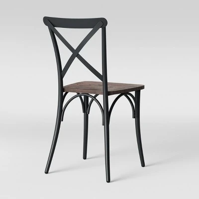 Set of 2 Malden French Bistro Dining Chair Matte Black - Threshold™ Set Of 2 Malden French Bistro Dining Chair Matte Black - Threshold™ -WarmWhisper Store GUEST a5c2495e e363 491c 8853 f3d2bf7c79b7