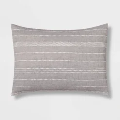 12pc Chambray Matelasse Stripe Comforter & Sheet Bedding Set Gray - Threshold™ 6 12pc Chambray Matelasse Stripe Comforter & Sheet Bedding Set Gray - Threshold™ -WarmWhisper Store GUEST a6544a0f 31de 47cd 9f24 ae05ba242231