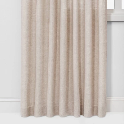 1pc Light Filtering Linen Window Curtain Panel - Threshold™ 1pc Light Filtering Linen Window Curtain Panel - Threshold™ -WarmWhisper Store GUEST a6da0d3c cdcf 47ec b8fc 832001bd3ac5