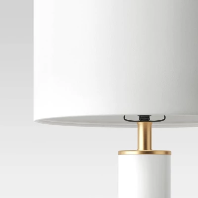 Large Assembled Tapered Glass Table Lamp (Includes LED Light Bulb) White - Threshold™ Large Assembled Tapered Glass Table Lamp (Includes LED Light Bulb) White - Threshold™ -WarmWhisper Store GUEST a75352bf e6e4 4b62 bf69 408a95dcb73d