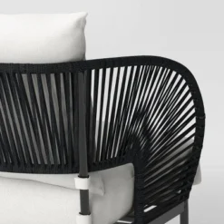 Mackworth Rope Patio Loveseat - Black - Threshold™ 3 Mackworth Rope Patio Loveseat - Black - Threshold™ -WarmWhisper Store GUEST a7de083f d665 45f7 aed3 b0b74334c8d3