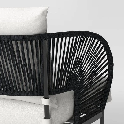 Mackworth Rope Patio Loveseat - Black - Threshold™ Mackworth Rope Patio Loveseat - Black - Threshold™ -WarmWhisper Store GUEST a7de083f d665 45f7 aed3 b0b74334c8d3