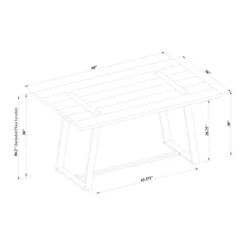 Brimfield Metal Base Dining Table - Threshold™ -WarmWhisper Store GUEST a9d70af0 4bbb 4a50 943e 3523f38714e0