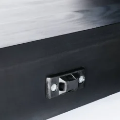 Console Table With Woven Rattan Shelf Black - Threshold™ Designed With Studio McGee -WarmWhisper Store GUEST ace694e0 8779 47cd 88e0 f26dc4c34e37