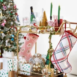 Metal, Wood, And Leather Bar Cart - Gold - Threshold™ -WarmWhisper Store GUEST ad392018 2332 492a 9895 31e97dc6f038