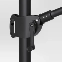 11'x11' Offset Patio Umbrella Linen - Black Pole - Threshold™ -WarmWhisper Store GUEST ade5bb22 526e 4c9c 90ee ad3419d1a71a