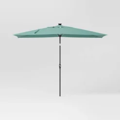10'x6' Rectangular Solar Market Patio Umbrella - Black Pole - Threshold™ 8 10'x6' Rectangular Solar Market Patio Umbrella - Black Pole - Threshold™ -WarmWhisper Store GUEST adfeb821 0b88 4e89 b0b1 ed1efe41b945