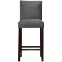 30" Velvet Parsons Barstool Wood - Threshold™ 9 30" Velvet Parsons Barstool Wood - Threshold™ -WarmWhisper Store GUEST ae968ddc 385e 42db a7a9 708cb697a15f