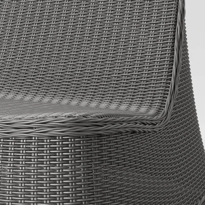 2pc Wexler Wicker Stacking Outdoor Patio Chairs, Armless Chairs Gray - Threshold™ 2pc Wexler Wicker Stacking Outdoor Patio Chairs, Armless Chairs Gray - Threshold™ -WarmWhisper Store GUEST af3ad08f 27d3 41e5 9b16 851c064ed964