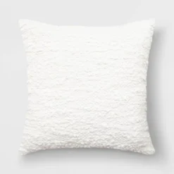 Woven Cotton Textured Square Throw Pillow - Threshold™ -WarmWhisper Store GUEST aff4286f ba92 4952 a2fe 18360453b249