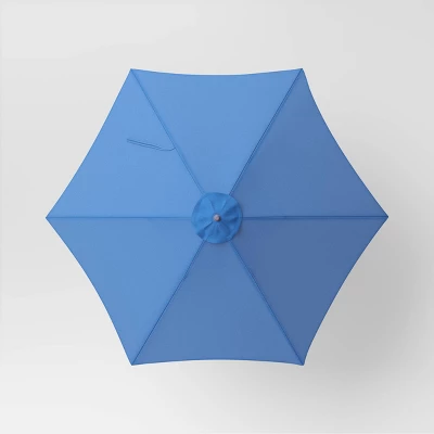 9'x9' Market Patio Umbrella - Light Wood Pole - Threshold™ 9'x9' Market Patio Umbrella - Light Wood Pole - Threshold™ -WarmWhisper Store GUEST b15f45bf 5723 462b b18e bf9dc87dff6c