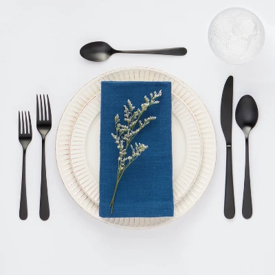 20pc Harrington Flatware Set Black - Threshold™ 20pc Harrington Flatware Set Black - Threshold™ -WarmWhisper Store GUEST b32ee41b 707d 4dd3 8c87 e2f541bd53b6