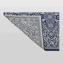 Tapestry Outdoor Rug Blue - Threshold™ -WarmWhisper Store GUEST b38a70ef 5bbf 4391 8074 5394347a904a