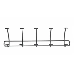 Bent Wire 5 Hooks Rail Black - Threshold™