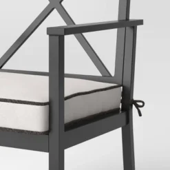 2pc Searsburg Aluminum Outdoor Patio Dining Chairs Arm Chairs Black - Threshold™ 2 2pc Searsburg Aluminum Outdoor Patio Dining Chairs Arm Chairs Black - Threshold™ -WarmWhisper Store GUEST b55b6a13 2bb5 4c95 a602 021a74e120c6