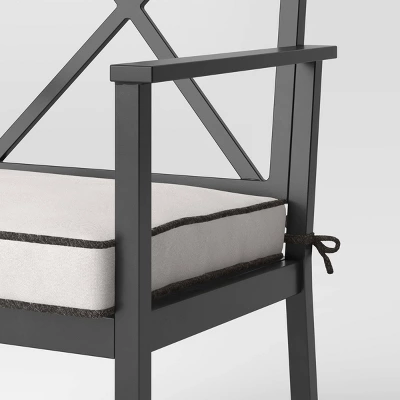 2pc Searsburg Aluminum Outdoor Patio Dining Chairs Arm Chairs Black - Threshold™ 2pc Searsburg Aluminum Outdoor Patio Dining Chairs Arm Chairs Black - Threshold™ -WarmWhisper Store GUEST b55b6a13 2bb5 4c95 a602 021a74e120c6