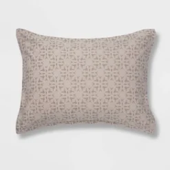 5pc Printed Geo Comforter Set Assorted Beiges - Threshold™ -WarmWhisper Store GUEST b5d36f93 7b63 42bc acd0 5ff00a60785d