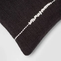 Embroidered Thin Line Lumbar Throw Pillow - Threshold™ -WarmWhisper Store GUEST b7e12c01 237d 4006 83c6 49ec7e93bc61