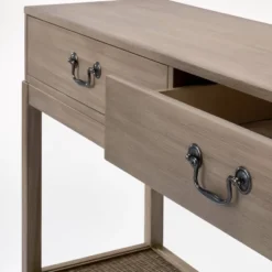 Brandeis Woven Console Table Brown - Threshold™ Designed With Studio McGee -WarmWhisper Store GUEST b85f0ef4 7731 4038 aec9 bac43e1890ea