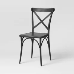 Set Of 2 Malden French Bistro Dining Chair Black - Threshold™ 2 Set Of 2 Malden French Bistro Dining Chair Black - Threshold™ -WarmWhisper Store GUEST b98d5729 0c98 484d 974b 0fef9dc964cb