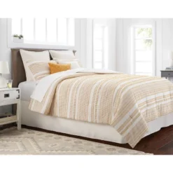 8pc Clipped Jacquard Stripe Comforter Bedding Set - Threshold™ -WarmWhisper Store GUEST b9b7e65b 3b3c 4b4f a425 d762225141ed