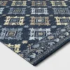 7'x10' Jacquard Woven Area Rug Indigo - Threshold™