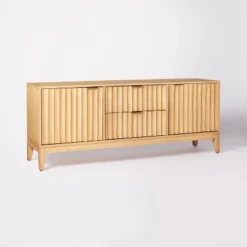 Thousand Oaks Wood Scalloped TV Stand For TVs Up To 60" - Threshold™ Designed With Studio McGee -WarmWhisper Store GUEST bab6365e 5801 4762 be7e 6bd520bc9504