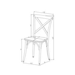 Set Of 2 Malden French Bistro Dining Chair Black - Threshold™ 5 Set Of 2 Malden French Bistro Dining Chair Black - Threshold™ -WarmWhisper Store GUEST be93dcf6 6a27 4d9e 83a8 3927be01d462