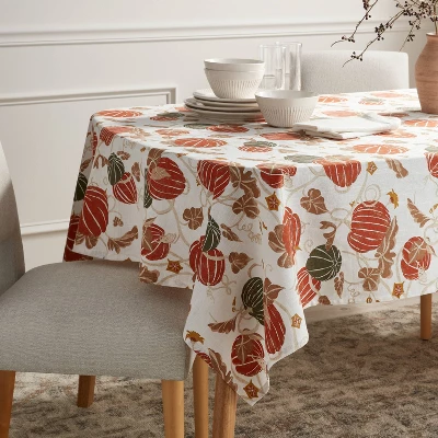 60"x84" Tablecloth 'Pumpkin' - Threshold™ 60"x84" Tablecloth 'Pumpkin' - Threshold™ -WarmWhisper Store GUEST bf1bc473 d532 4bae b27b 0b7c444e4d8f