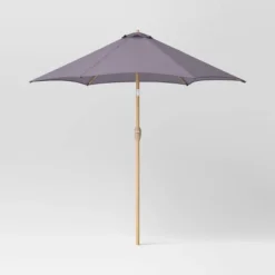 9'x9' Market Patio Umbrella - Light Wood Pole - Threshold™ 11 9'x9' Market Patio Umbrella - Light Wood Pole - Threshold™ -WarmWhisper Store GUEST c32dc650 cfb9 4508 b3cf 3d6d2b8ee31d