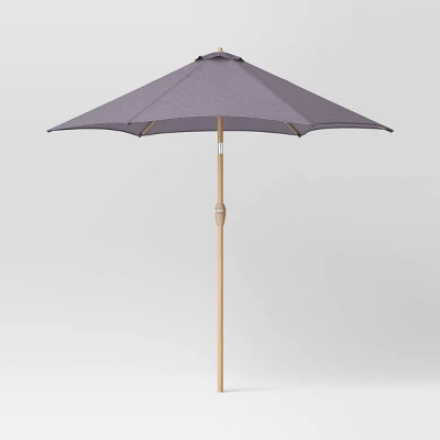 9'x9' Market Patio Umbrella - Light Wood Pole - Threshold™ 9'x9' Market Patio Umbrella - Light Wood Pole - Threshold™ -WarmWhisper Store GUEST c32dc650 cfb9 4508 b3cf 3d6d2b8ee31d