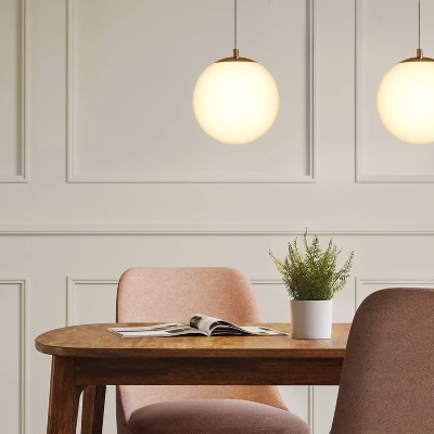 Globe Pendant White - Threshold™ Globe Pendant White - Threshold™ -WarmWhisper Store GUEST c767ba10 9109 45e4 9588 25b9c1a0e6f7