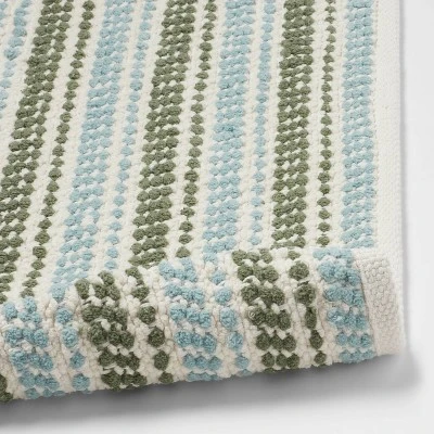 20"x32" Chenille Striped Bath Rug Dark Green - Threshold™ 20"x32" Chenille Striped Bath Rug Dark Green - Threshold™ -WarmWhisper Store GUEST c7f257f5 c3c2 4599 b4a6 9fd2f5560227