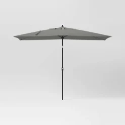 10'x6' Rectangular Market Patio Umbrella - Black Pole - Threshold™ -WarmWhisper Store GUEST c8345779 5881 4a97 9b03 9bd7ade1b112