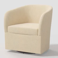 Rhea Swivel Chair In Linen - Threshold™ -WarmWhisper Store GUEST cc2b35c7 46f8 42eb a629 c7ddc109ae85