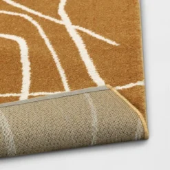 Abstract Lines Rug Mustard - Threshold™ -WarmWhisper Store GUEST cca0bc3c 806a 47d8 8f87 8e41af0c0055