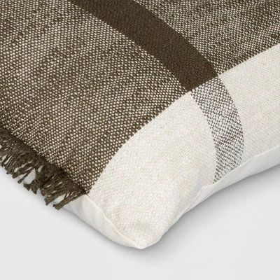 Oversized Textured Woven Cotton Striped Lumbar Throw Pillow - Threshold™ Oversized Textured Woven Cotton Striped Lumbar Throw Pillow - Threshold™ -WarmWhisper Store GUEST cddb71f7 fcde 45d4 a746 10b0d774350c