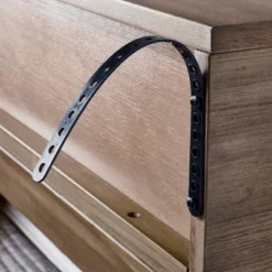 Brandeis Woven Console Table Brown - Threshold™ Designed With Studio McGee -WarmWhisper Store GUEST ce79aeaf 8c9e 4685 b676 c1f161a6ad3a