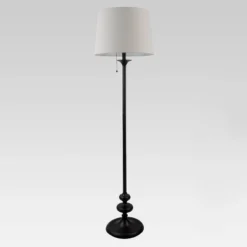 Londonberry Stick Floor Lamp Black - Threshold™ -WarmWhisper Store GUEST cf25e812 d87e 4498 a69d b76bd7c39265