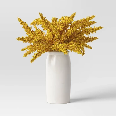 Goldenrod Artificial Plant Arrangement in Ceramic Pot - Threshold™ Goldenrod Artificial Plant Arrangement In Ceramic Pot - Threshold™ -WarmWhisper Store GUEST cf43aaeb 8dcf 4219 9d22 8a5e9cd0ea6d