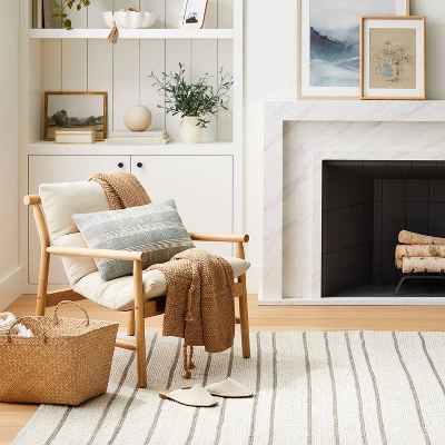 Holly Sling Back Accent Chair Cream/Natural - Threshold™ designed with Studio McGee Holly Sling Back Accent Chair Cream/Natural - Threshold™ Designed With Studio McGee -WarmWhisper Store GUEST d2cf0243 cbc0 4d33 a715 e4aa1b0356a7