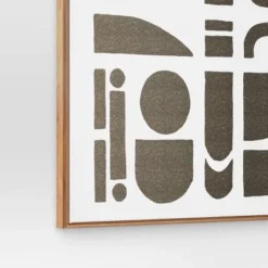 (Set Of 2) 24" X 30" Morphology Framed Wall Canvases Gold - Threshold™ -WarmWhisper Store GUEST d345996e f7ec 4295 9507 71191ced31df