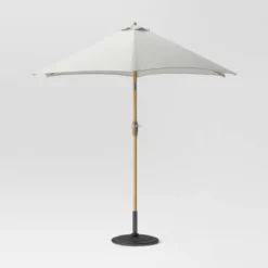 9'x9' Market Patio Umbrella - Light Wood Pole - Threshold™ 13 9'x9' Market Patio Umbrella - Light Wood Pole - Threshold™ -WarmWhisper Store GUEST d4427da4 9c2a 44bc 98d3 b83d00a8e056