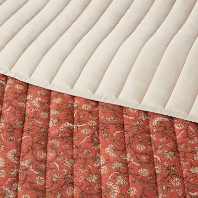 Voile Floral Printed Quilt Bronze - Threshold™ Voile Floral Printed Quilt Bronze - Threshold™ -WarmWhisper Store GUEST d60d2656 16f3 4d4f 863b baa41e904187