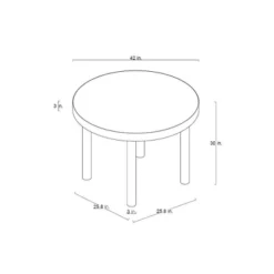 Northvale Round Wood Dining Table - Threshold™ Designed With Studio McGee -WarmWhisper Store GUEST d6a4b332 213c 4a65 807a feb3bf9b8317
