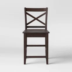 24" Carey Hardwood Counter Height Barstool - Threshold™ -WarmWhisper Store GUEST d6f9e6e6 80b7 4360 a796 9971afc0f559