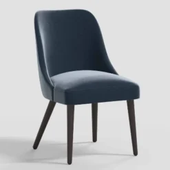 Geller Modern Dining Chair In Shiny Velvet Mystere - Threshold™ -WarmWhisper Store GUEST d8c22adb d940 4773 9c66 c16c60b6aae5