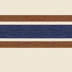 Striped Aluminum Beach Lounger With Wood Arms - Threshold™ -WarmWhisper Store GUEST ddc1cfd6 fdcb 4ffc bca9 4f3615c74bd0