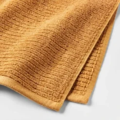 Quick Dry Ribbed Bath Towel Set - Threshold™ -WarmWhisper Store GUEST de302d48 c59e 4aaa 9706 97495a425a18
